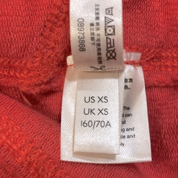 NWOT Free People Free  Movement Hybrid Yoga Pants Leggings in Lipstick Size XS - Picture 9 of 10